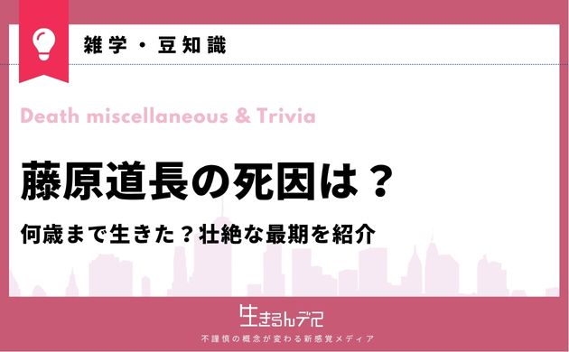 藤原道長 死因