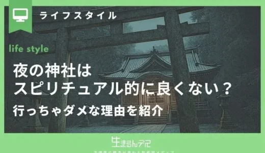 夜の神社はスピリチュアル的に良くない？行っちゃダメな理由を紹介