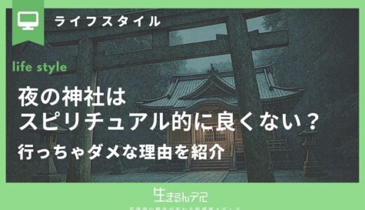 夜の神社はスピリチュアル的に良くない？行っちゃダメな理由を紹介